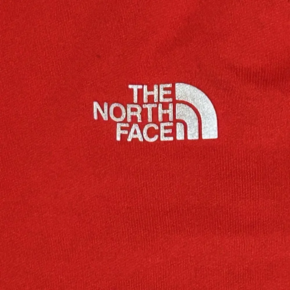 The North Face Men's Medium Red 1/4 Zip Pullover VaporWick Running Fleece Jacket